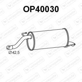 Endschalldämpfer OP40030