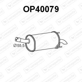 Endschalldämpfer OP40079 von VENEPORTE günstig für 89,83 € online kaufen