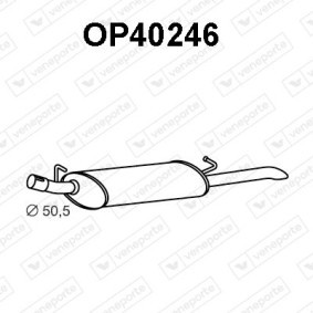 Endschalldämpfer OP40246 von VENEPORTE günstig für 66,18 € online kaufen