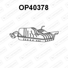 Endschalldämpfer OP40378 von VENEPORTE günstig für 125,58 € online kaufen