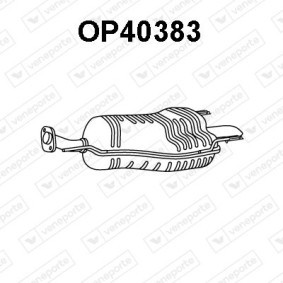 Endschalldämpfer für OPEL von VENEPORTE