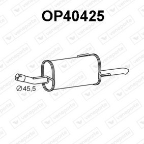 Endschalldämpfer OP40497 von VENEPORTE günstig für 53,32 € online kaufen