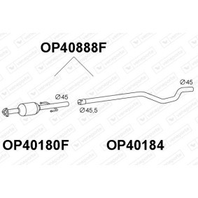 Partikelfilter (DPF) von VENEPORTE OP40888F
