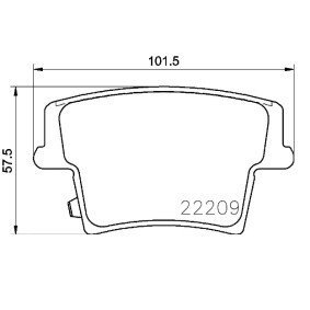 Köp Bromsbelägg av BREMBO P 11 040 till det låga priset 768,43 kr