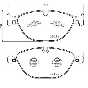 Köp Bromsbelägg av BREMBO P 36 029 till det låga priset 1948,45 kr