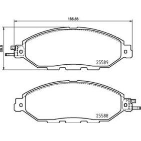 Köp Bromsbelägg av BREMBO P 56 107 till det låga priset 851,89 kr