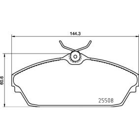 Comprar Juego de pastillas de freno de BREMBO P 82 003 a bajo precio de 52,46 €