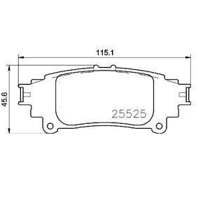 Comprar Juego de pastillas de freno de BREMBO P 83 153 a bajo precio de 66,77 €