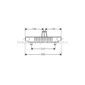 Köp Intercooler av PRASCO PE4404 till det låga priset 2454,56 kr
