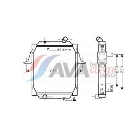 Köp Kondensor, klimatanläggning av AVA COOLING SYSTEMS PE5295D till det låga priset 1304,69 kr