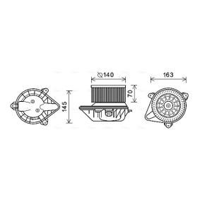 Gebläsemotor PE8375 von AVA COOLING SYSTEMS günstig für 268,31 € online kaufen