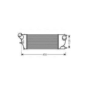 Comprar Intercooler de AVA COOLING SYSTEMS PEA4345 a bajo precio de 239,51 €
