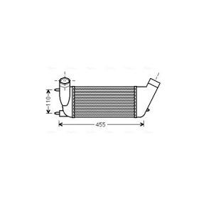 Achetez des Intercooler AVA COOLING SYSTEMS PEA4347 à prix pour 235,16 €