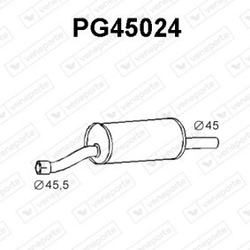 Vorschalldämpfer PG45024