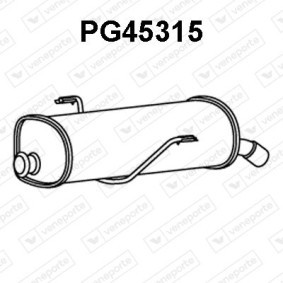 Endschalldämpfer PG45315 von VENEPORTE günstig für 81,59 € online kaufen