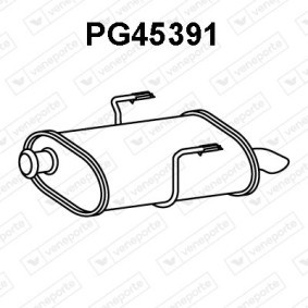 Endschalldämpfer PG45391 von VENEPORTE günstig für 88,73 € online kaufen