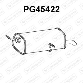 Endschalldämpfer PG45422 von VENEPORTE günstig für 80,37 € online kaufen