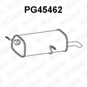 Endschalldämpfer PG45462 von VENEPORTE günstig für 131,99 € online kaufen