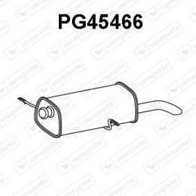 Endschalldämpfer PG45466 von VENEPORTE günstig für 102,15 € online kaufen