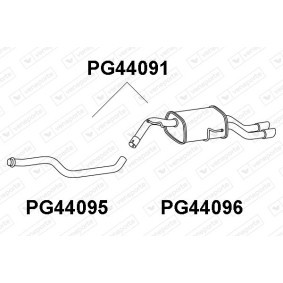 Endschalldämpfer PG45521 von VENEPORTE günstig für 102,72 € online kaufen