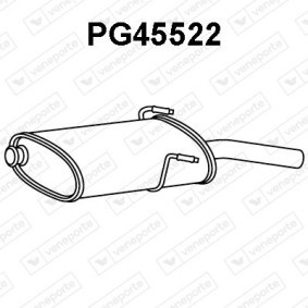 Endschalldämpfer PG45522 von VENEPORTE günstig für 100,23 € online kaufen