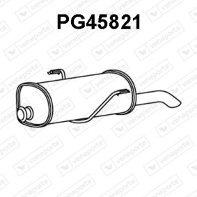 Endschalldämpfer PG45821 von VENEPORTE günstig für 77,08 € online kaufen