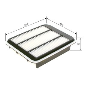 Compre Filtro de ar da BOSCH 1 457 433 682 a um preço baixo por 16,19 €