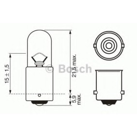 Comprar Lámpara de BOSCH 1 987 302 525 a bajo precio de 2,54 €