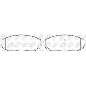 Comprar Juego de pastillas de freno de NiBK PN0441 a bajo precio de 238,68 €