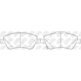 Comprar Juego de pastillas de freno de NiBK PN1834 a bajo precio de 149,40 €