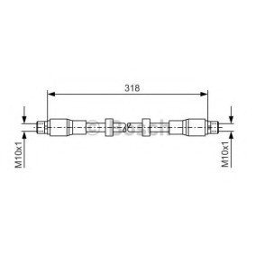 Comprar Latiguillo de freno de BOSCH 1 987 476 247 a bajo precio de 17,21 €