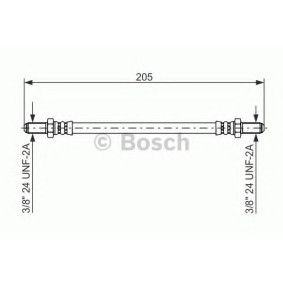 Comprar Latiguillo de freno de BOSCH 1 987 476 575 a bajo precio de 14,91 €