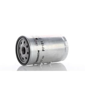Kjøp Oljefilter av PZL Filters PP151 til den lave prisen 191,82 NOK
