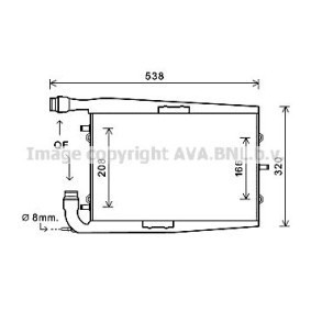 Achetez des Radiateur du moteur PRASCO PR2073 à prix pour 1484,64 €