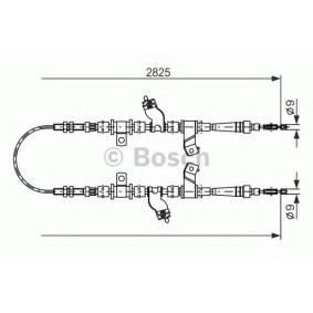 Handbremsseil 1 987 477 718