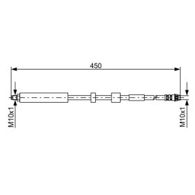Comprar Latiguillo de freno de BOSCH 1 987 481 051 a bajo precio de 14,37 €