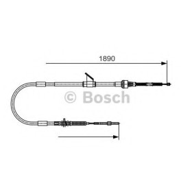 Handbremsseil von BOSCH