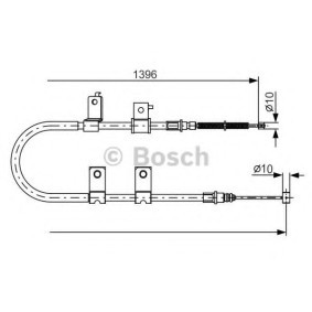 Handbremsseil 1 987 482 083
