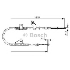 Handbremsseil 1 987 482 275