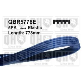 Achetez des Courroie Poly-V QUINTON HAZELL QBR5778E à prix pour 19,01 €