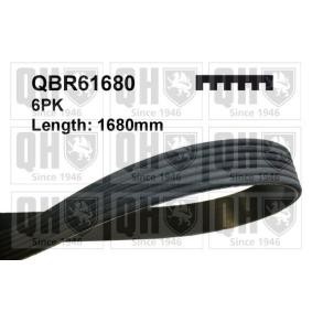 Achetez des Courroie Poly-V QUINTON HAZELL QBR61680 à prix pour 23,56 €