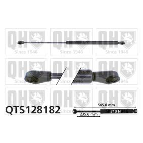 Köp Gasfjäder, motorhuv av QUINTON HAZELL QTS128182 till det låga priset 545,27 kr