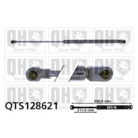 Köp Gasfjäder, motorhuv av QUINTON HAZELL QTS128621 till det låga priset 261,27 kr