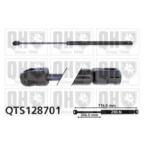 Köp Gasfjäder, motorhuv av QUINTON HAZELL QTS128701 till det låga priset 352,93 kr