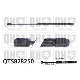 Köp Gasfjäder, motorhuv av QUINTON HAZELL QTS828250 till det låga priset 403,11 kr