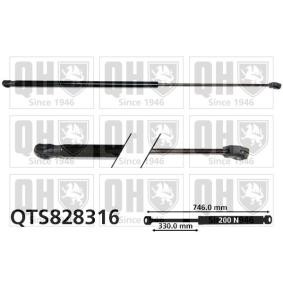 Köp Gasfjäder, motorhuv av QUINTON HAZELL QTS828316 till det låga priset 307,79 kr