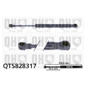 Comprar Muelle neumático, Cristal trasero de QUINTON HAZELL QTS828317 a bajo precio de 26,13 €
