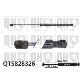 Köp Gasfjäder till baklucka av QUINTON HAZELL QTS828326 till det låga priset 243,36 kr
