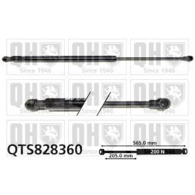 Gasfeder, Verdeck QTS828360