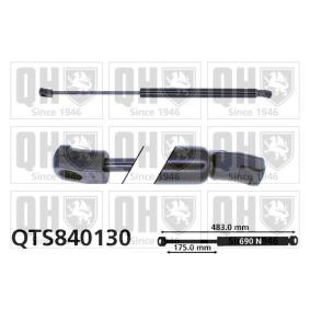 Köp Gasfjäder till baklucka av QUINTON HAZELL QTS840130 till det låga priset 361,45 kr